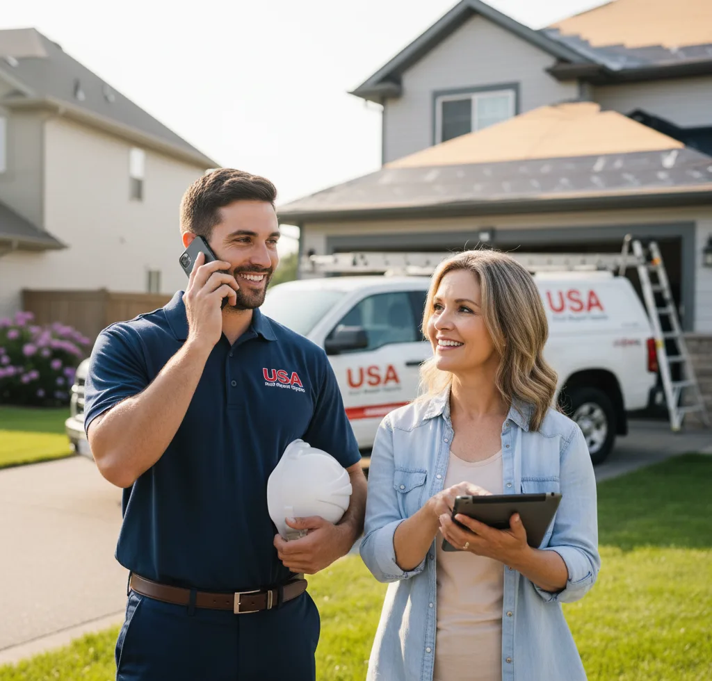USA Roof Repair Experts customer support in Owings Mills